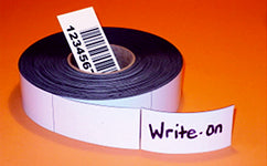 Write-On Magnetic Strip